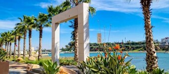 Entire 2 bedroom apartment in charming Salé Close to Rabat, La Marina and beach.