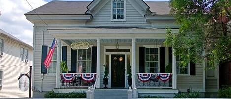 Majoituspaikan julkisivu