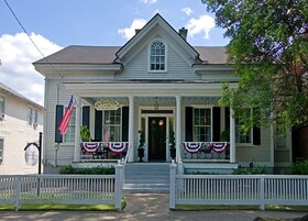 Majoituspaikan julkisivu