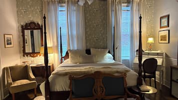 Luxury Double Room, Multiple Beds, Non Smoking | Laptop workspace, blackout curtains, iron/ironing board, free WiFi