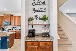 Fridge, microwave, oven, stovetop - 5BR Themed Villa • Theatre Room • Near Disney (Kissimmee)