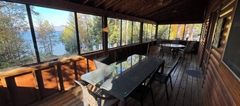 Lake house on Lake Memphremagog