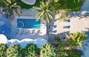 Aerial view - Beachfront Hotel Boutique DK (Isla Holbox)