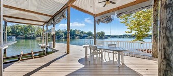 Lakefront Home with Private Dock