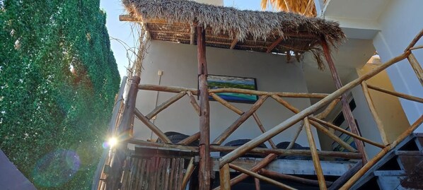 Façade de l’hébergement