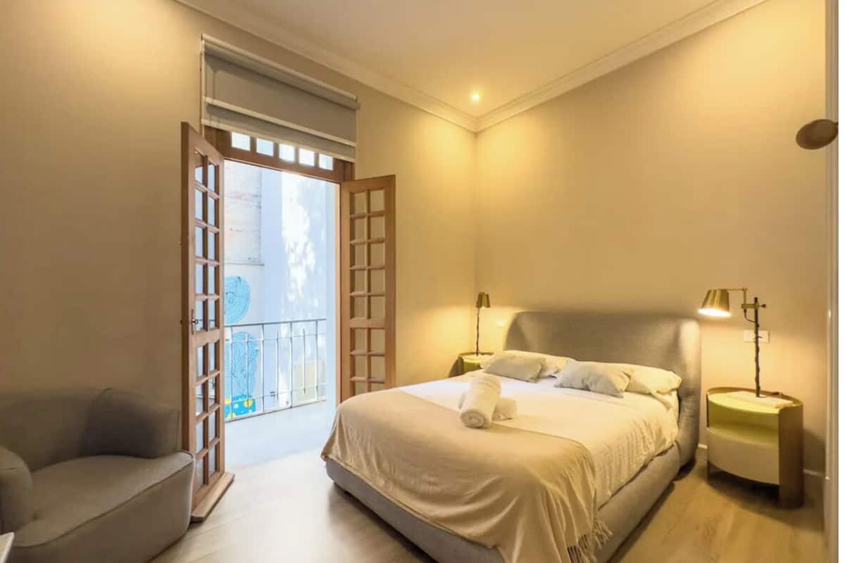 1 slaapkamer, lakens van Egyptisch katoen, luxe beddengoed