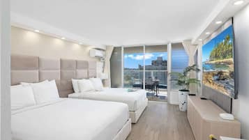 1 chambre, fer et planche Ă repasser, Wi-Fi gratuit, draps fournis