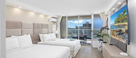 1 habitación, tabla de planchar con plancha, wifi gratis y ropa de cama