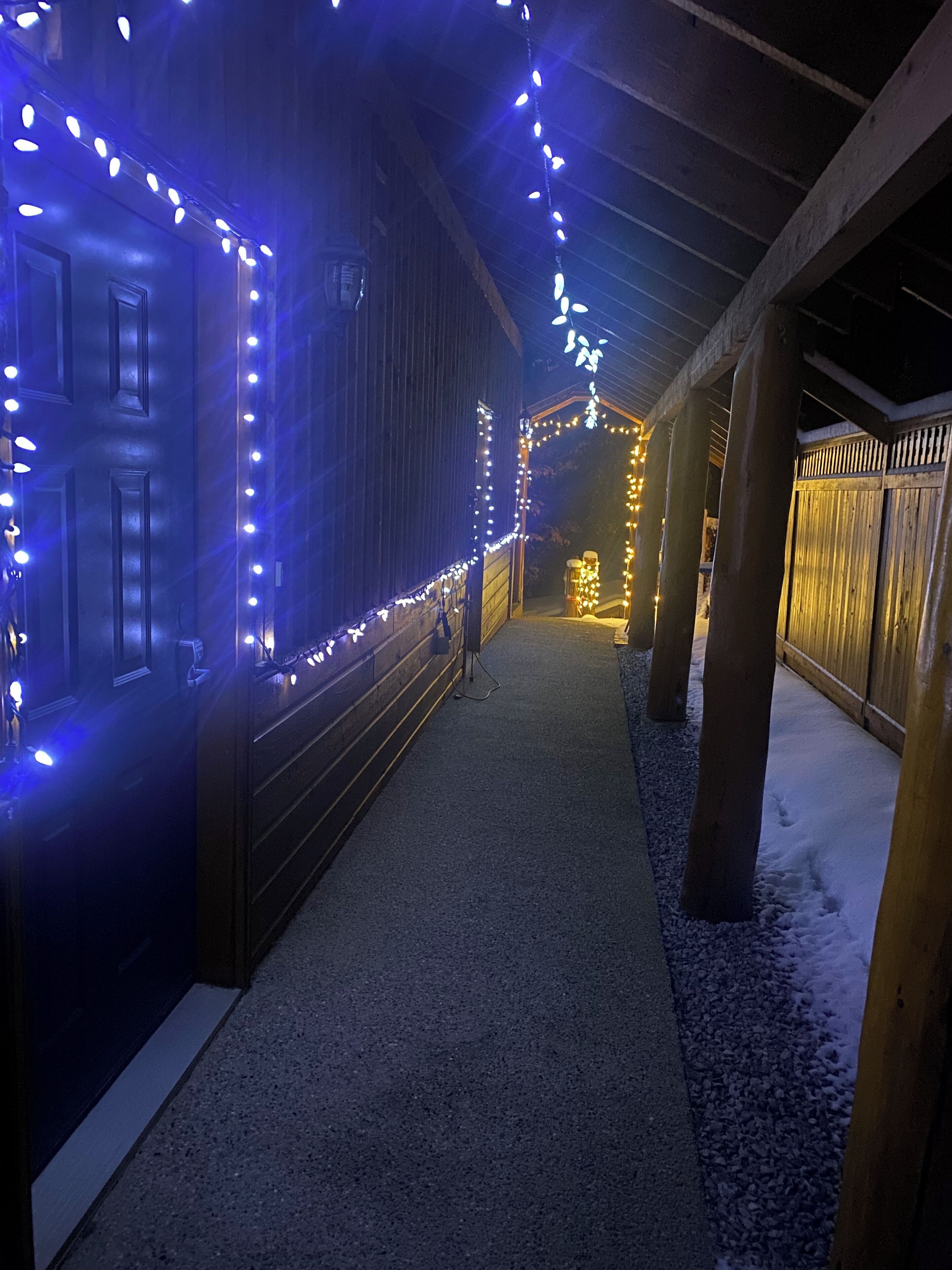 Enceinte de l’hébergement