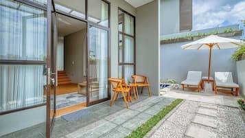 Vila Keluarga, 2 kamar tidur, kolam renang pribadi | Teras/patio