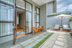 Family Villa, 2 Bedrooms, Private Pool | Terrace/patio