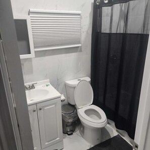 Hair dryer, towels, soap, toilet paper - Majestically Pleasant Suite (Hempstead)