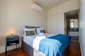 1 makuuhuone, silitysrauta/-lauta, vauvan matkasänky, Wi-Fi