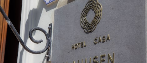 Voorkant van accommodatie