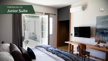 Caja de seguridad en la habitación y decoración personalizada