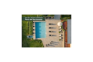 Seasonal outdoor pool