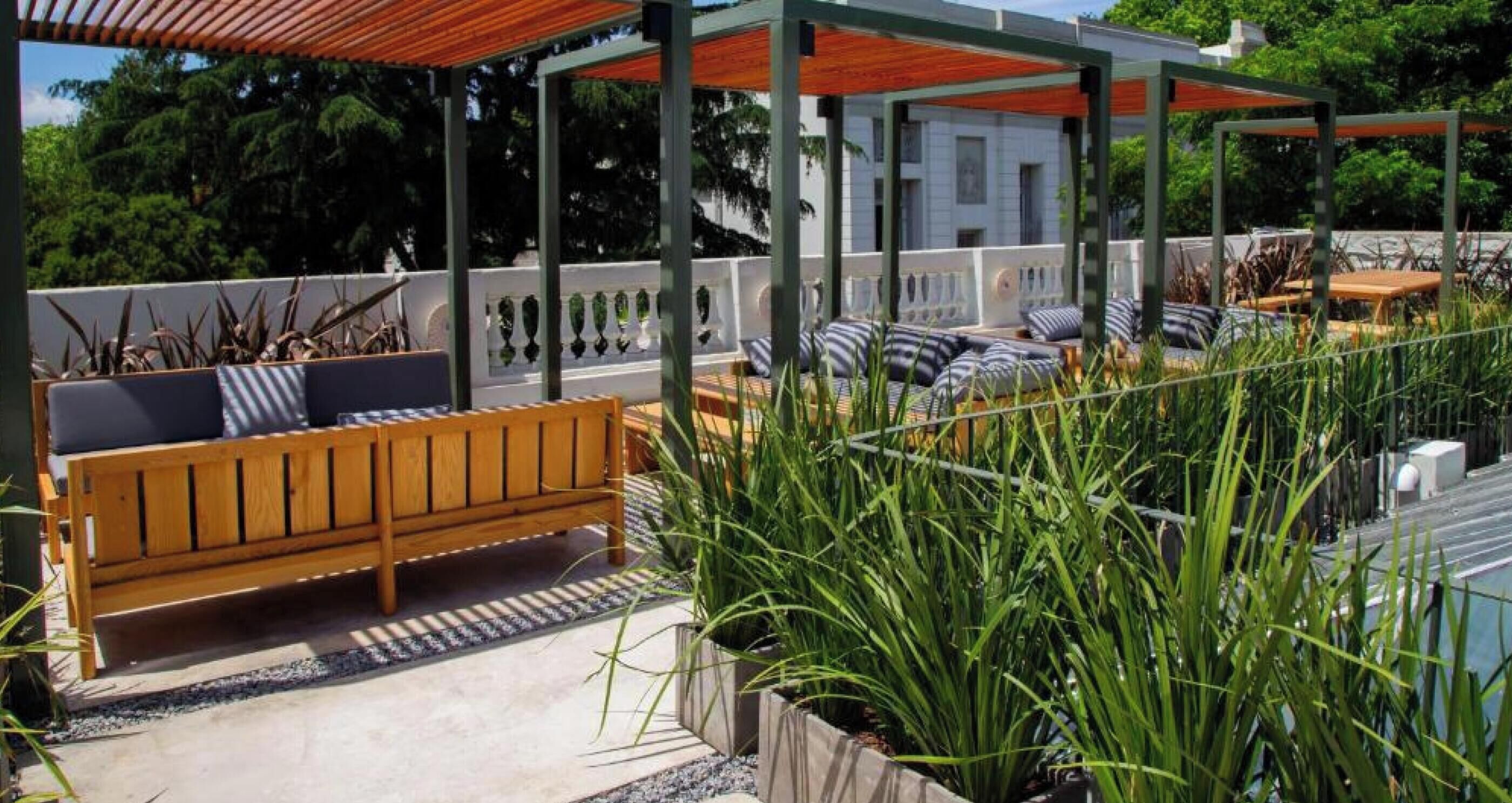 Rooftop terrace