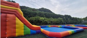 Alberca al aire libre por temporada 