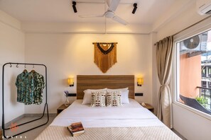 Chambre Double Deluxe | Wi-Fi gratuit, draps fournis