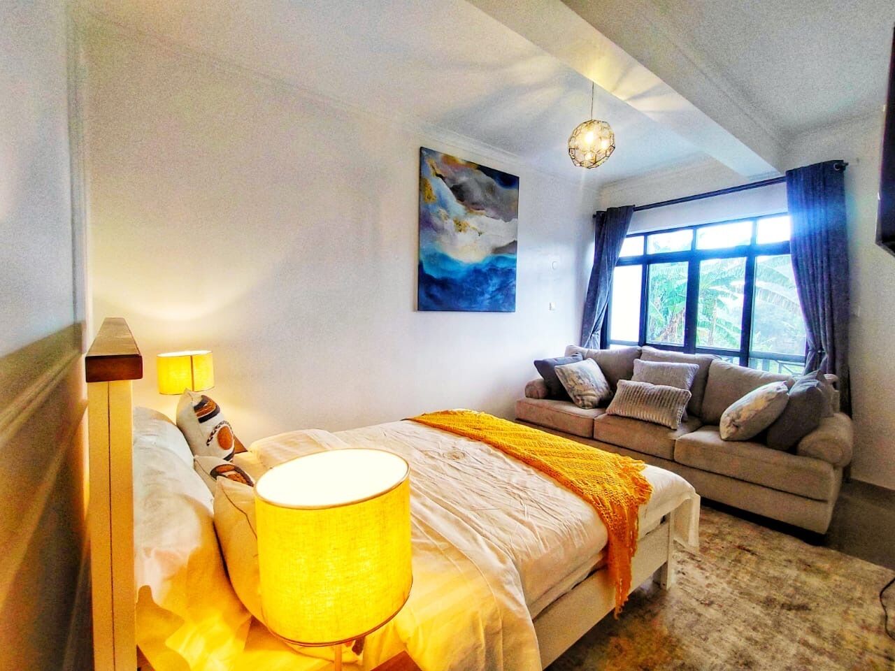 Habitación doble estándar | Caja de seguridad en la habitación y wifi gratis 