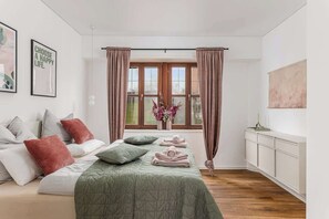 1 chambre, fer et planche à repasser, Wi-Fi, draps fournis