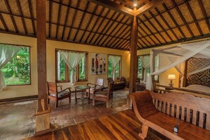 Deluxe Cottage, Multiple Beds, Garden View | 1 bedroom, desk, free WiFi, bed sheets - Saridevi Ecolodge Bali (Penebel)
