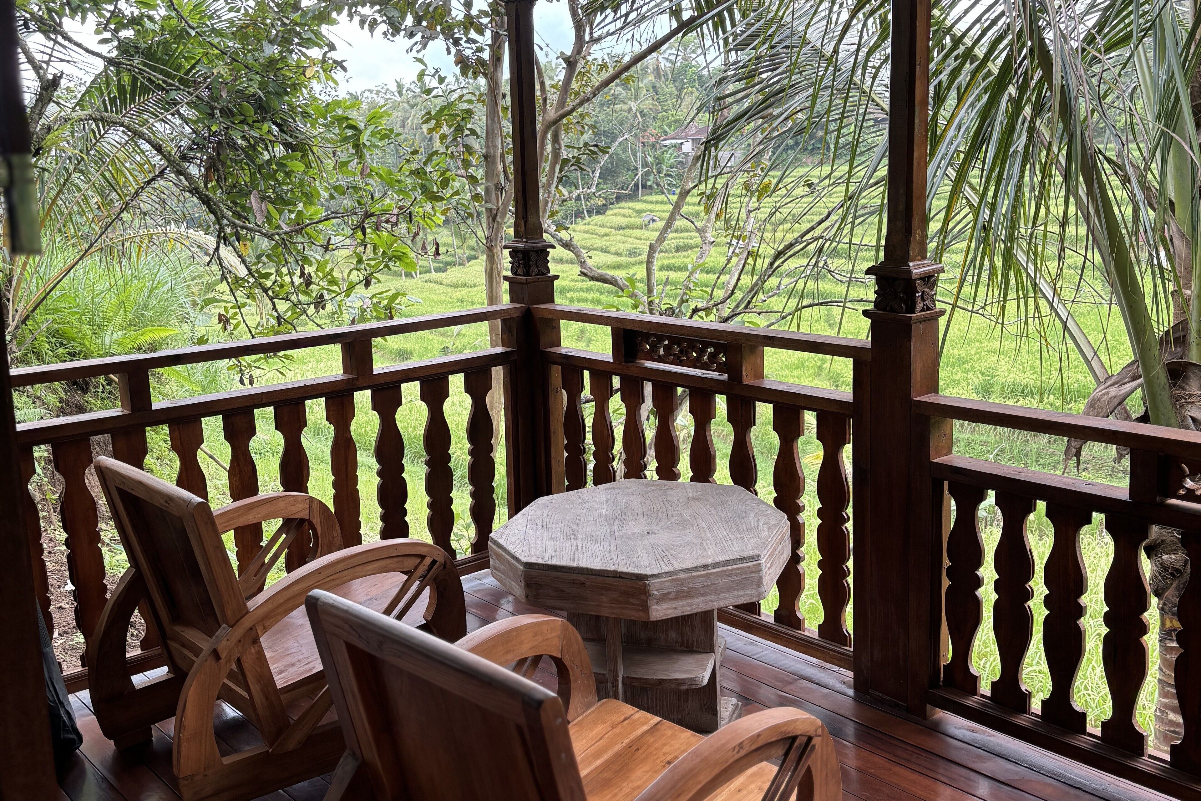 Cottage Deluks, pemandangan kebun | Teras/patio