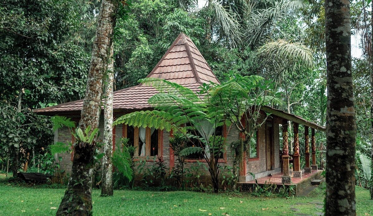 Cottage Deluxe, 1 lit double, vue jardin