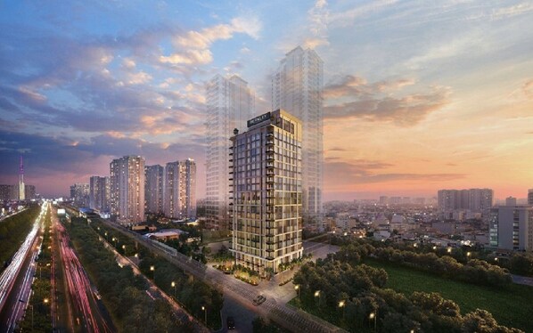 Overnatningsstedets facade