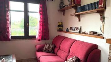 Televisor i llar de foc