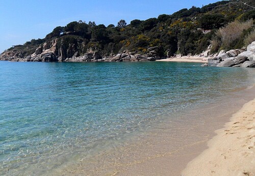 Cavoli beach, a few steps from the wonderful sea!