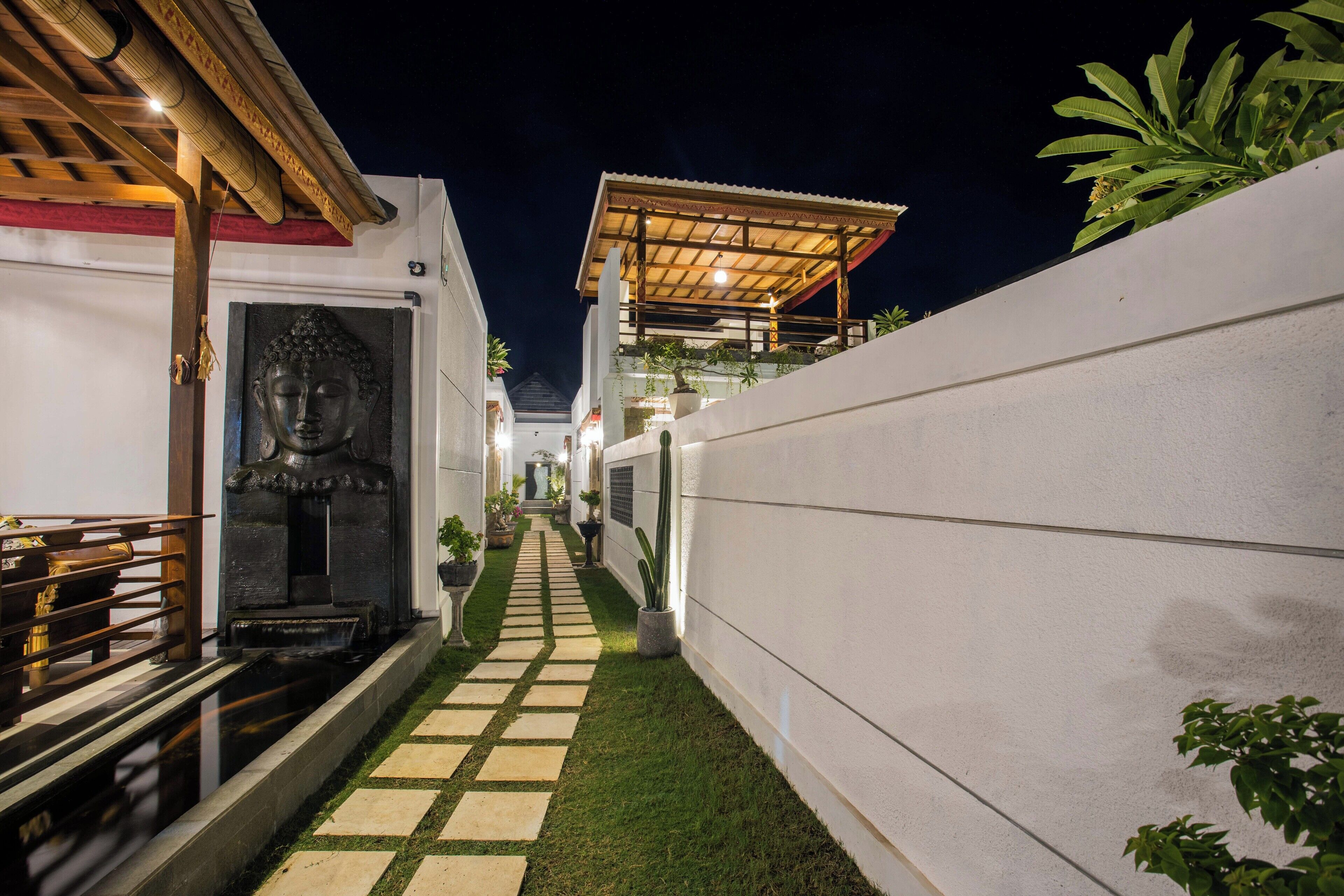 Fachada de la propiedad