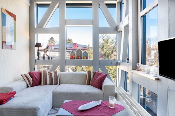 Televisor i llar de foc