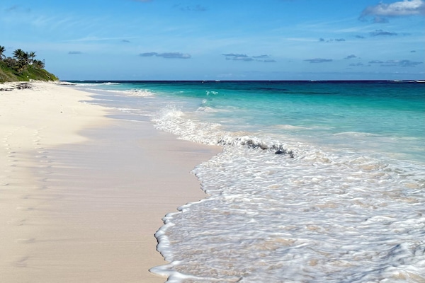 Aan het strand, ligstoelen aan het strand
