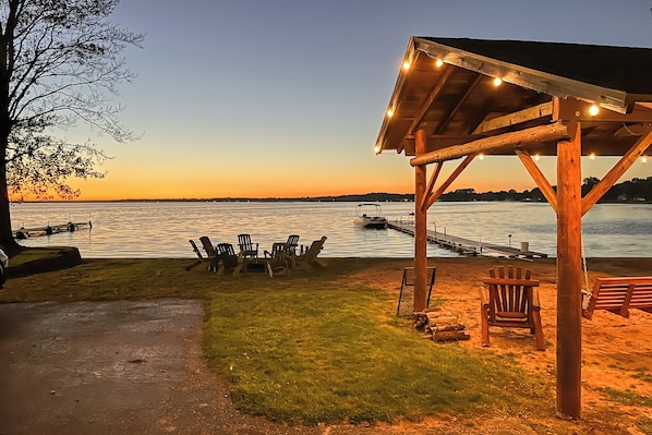 Property grounds - Shawano Lake Cabin w/ Boat Dock! (Cecil)