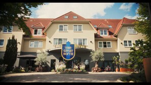 Overnatningsstedets facade
