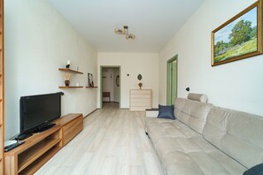 TV - A small and very cozy one-bedroom apartment in the very center of Minsk. (Minsk)
