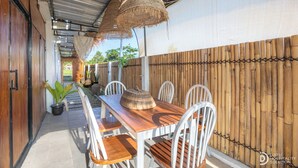 Dining -  Villa New D'Bamboo by Plesirhatiyogja (Sewon)