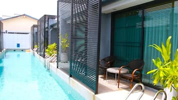 Deluxe Double Room, Pool Access | Terrace/patio