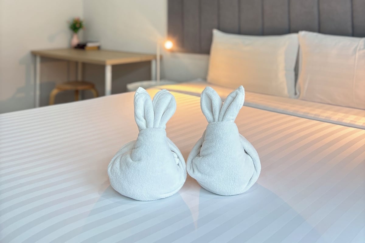 Bungalow Familial | Surmatelas, coffres-forts dans les chambres, décoration personnalisée
