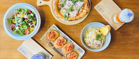 Frühstück, Mittagessen, Abendessen, Fusionsküche