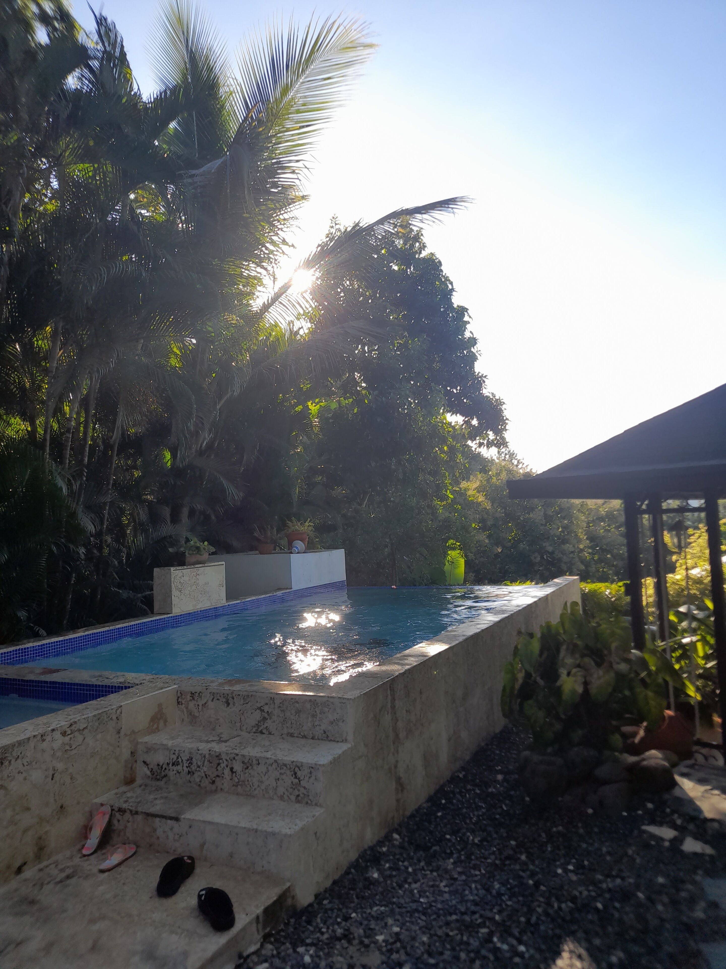 Alberca al aire libre 