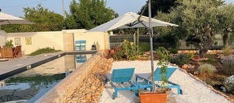 Idyllic country home 1km from centre Cisternino in Val d’Itria, pool & fitness