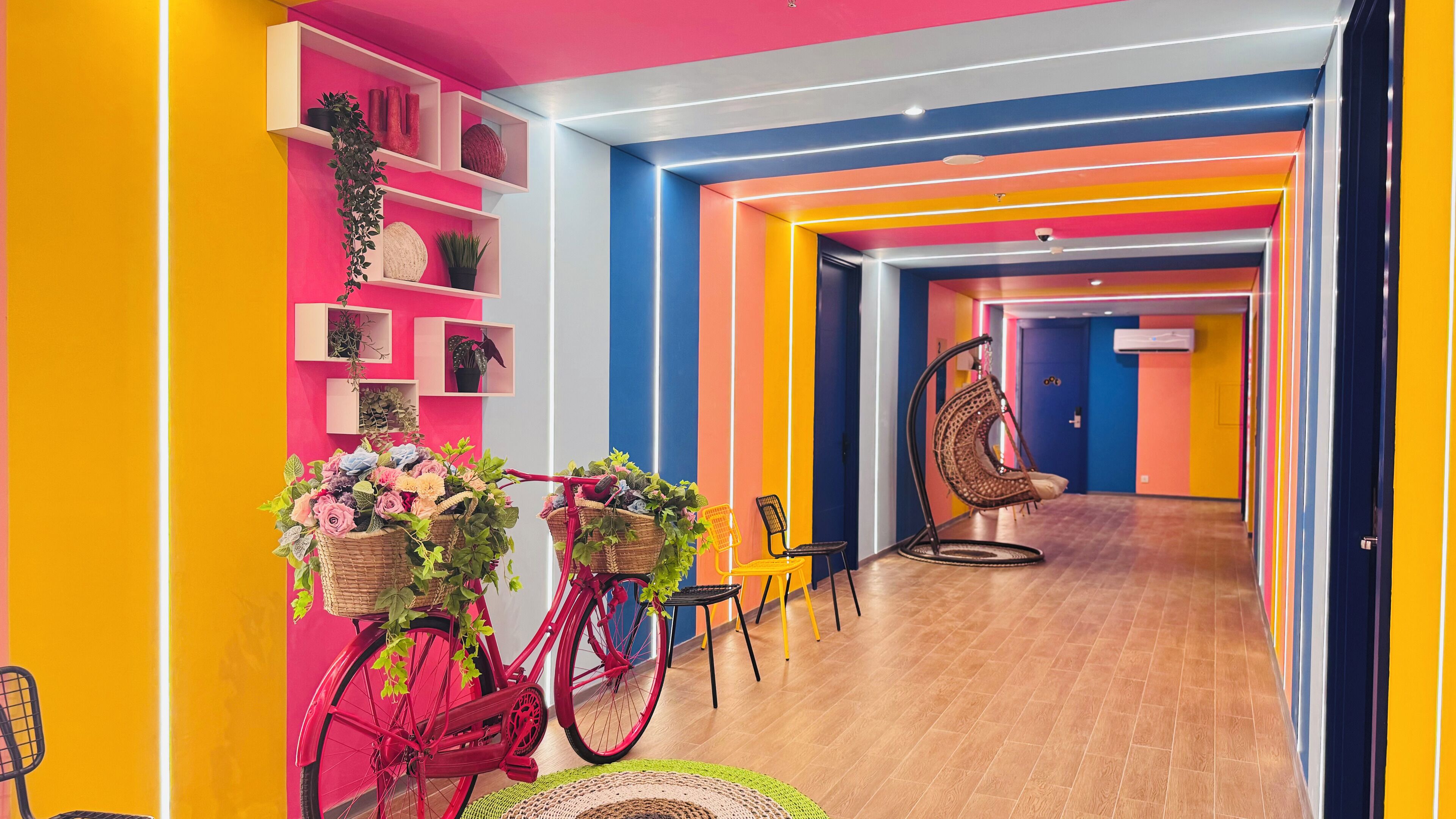 Een 32-inch ledtelevisie met digitale zenders en Netflix