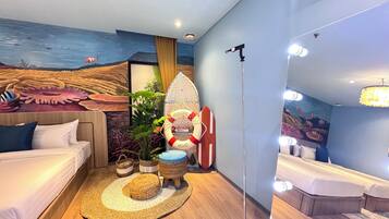 Hochwertige Bettwaren, Zimmersafe, Schreibtisch