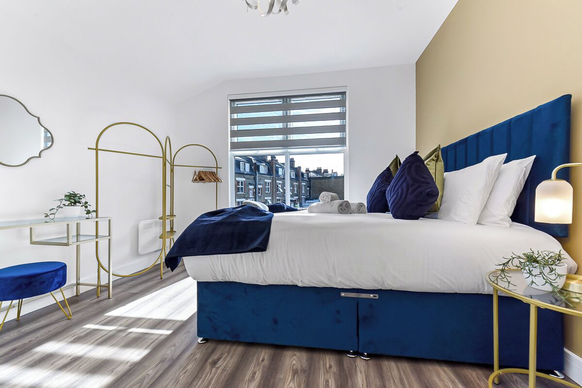 2 Schlafzimmer, Schreibtisch, Bügeleisen/Bügelbrett, kostenloses WLAN