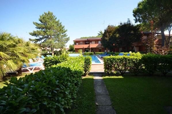 Alberca al aire libre 