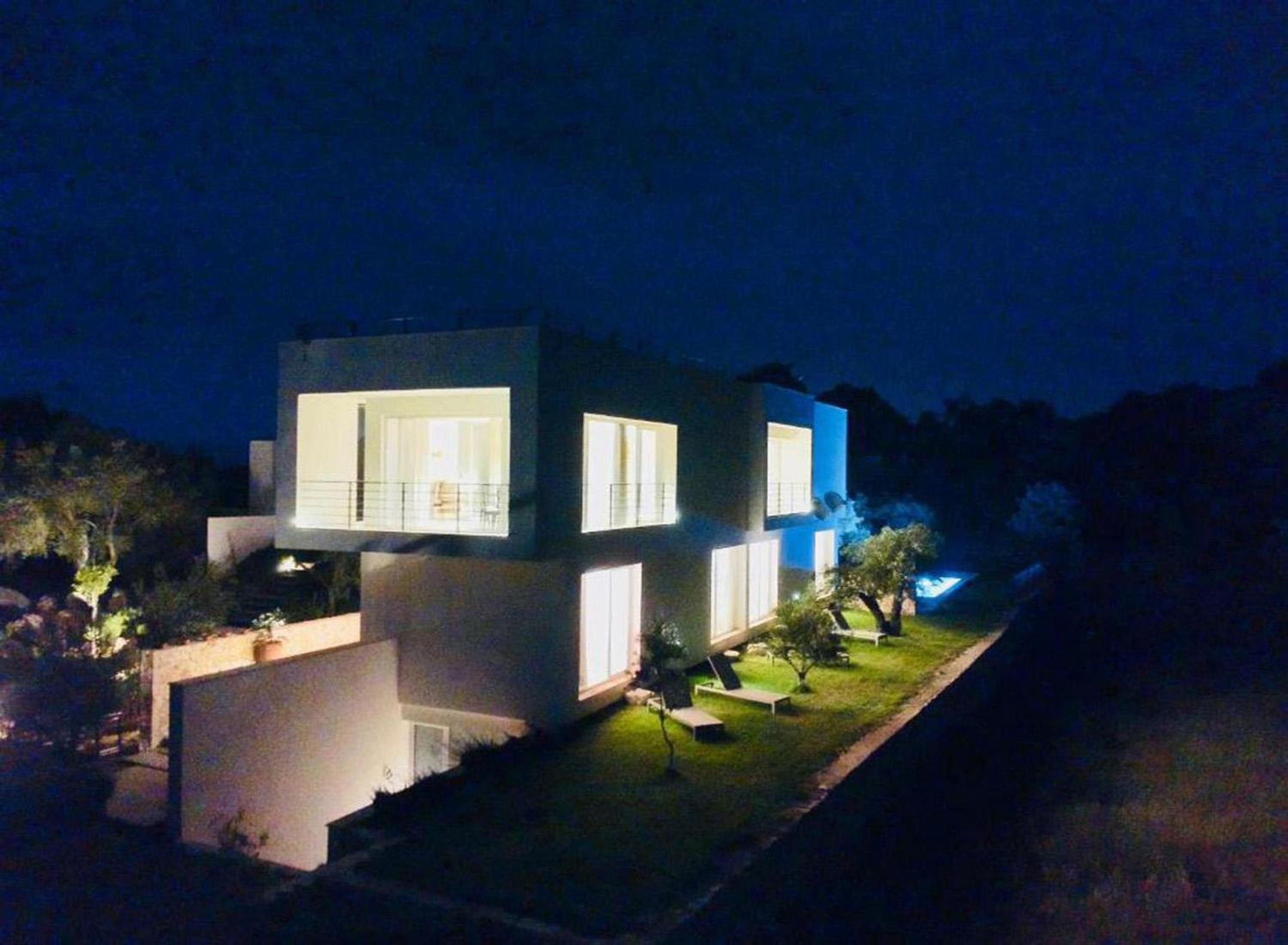 Fachada de la propiedad