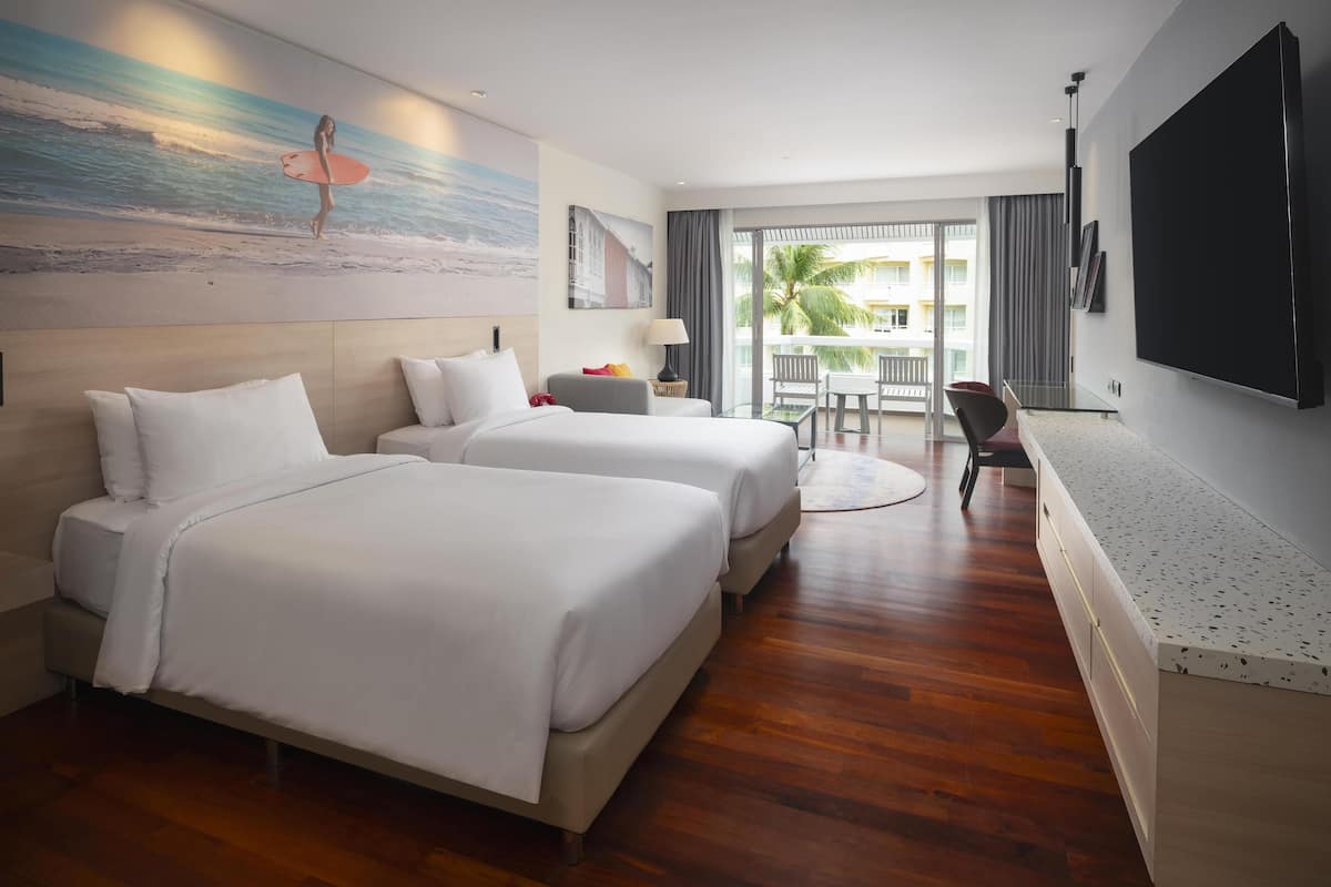 Camera Deluxe | Biancheria da letto di alta qualità, minibar, una cassaforte in camera