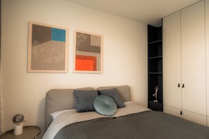 1 bedroom, iron/ironing board, WiFi, bed sheets - Luxury city center apartment - private parking included (Košický kraj)